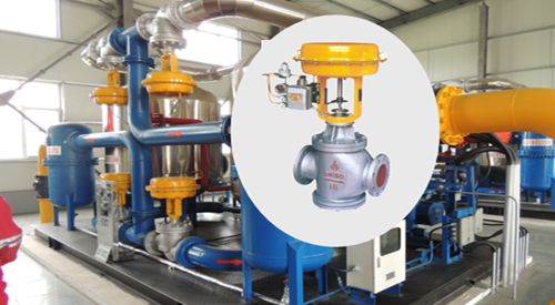 航天泵閥氣動薄膜直通單座、雙座調節閥